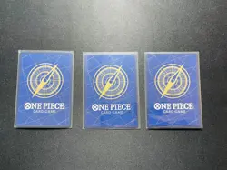 2025 One Piece JPN Nefertari Vivi Trafalgar D. Water Law SR Holo FA Lot*3 YC80 - Image 2