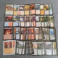 110 Non-Basic/Special Lands- MTG Bulk Mixed Lot Collection - Image 1