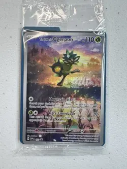 2024 Pokemon Ogerpon 123 SVP Scarlet & Violet Promo Cards Holo Sealed - Image 1