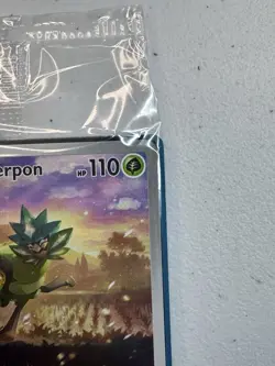2024 Pokemon Ogerpon 123 SVP Scarlet & Violet Promo Cards Holo Sealed - Image 2