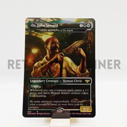 MTG Magic VOW Innistrad Crimson Vow - 1x FOIL EN NM 344 Dr. John Seward Box Top - Image 1