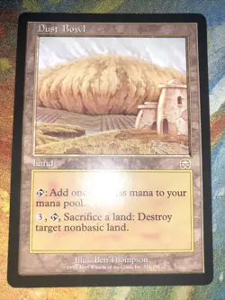Dust Bowl MTG Mercadian Masques NM Magic The Gathering - Image 1