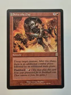 Seize The Day 220/350 Odyssey Regular Rare Lp Condition Magic The Gathering - Image 1