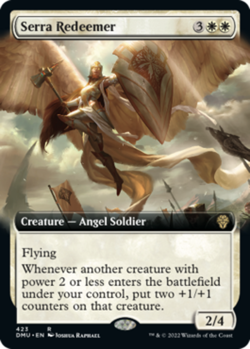 Serra Redeemer - Extended Art - Dominaria United #423 MTG Magic The Gathering - Image 1