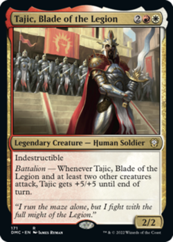 Tajic, Blade of the Legion - Commander: Dominaria United #171 MTG Magic The Gath - Image 1