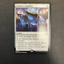 Aetheric Amplifier DRC 018 Aetherdrift Artifact Kilo EOE Commander NM MTG - Image 1