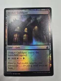 Orzhov Guildgate Ravnica Remastered Foil Magic The Gathering Mtg - Image 1