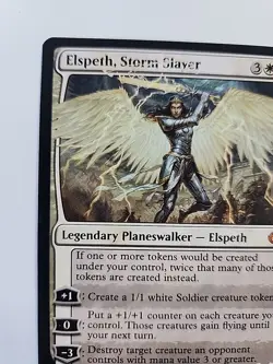 MTG Elspeth, Storm Slayer Tarkir: Dragonstorm Regular Mythic 11 English NM - Image 2