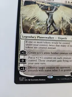 MTG Elspeth, Storm Slayer Tarkir: Dragonstorm Regular Mythic 11 English NM - Image 4