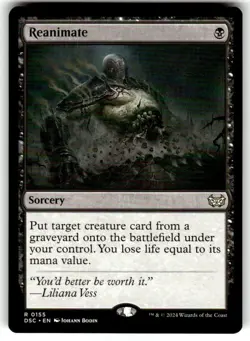 Reanimate Commander: Duskmourn: House of Horror Regular MTG NM - Image 1