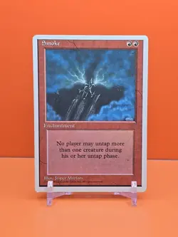 🔴🔴🔴 1995 MAGIC THE GATHERING SMOKE 4TH EDITION LIGHT PLAYED 🔴🔴🔴 - Image 1
