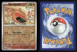 Heat Rotom 013/091 R Paldean Fates Reverse Holo NM/M Pokemon - Image 3
