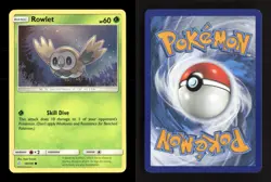 Rowlet 18/236 Cosmic Eclipse NM/M Pokemon - Image 3