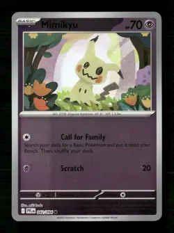 Mimikyu 042/094 Phantasmal Flames Reverse Holo NM/M Pokemon - Image 1