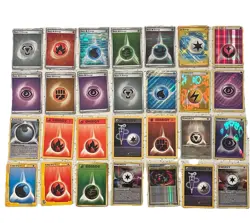 Pokemon TCG 28 Holo Energy Lot With Modern, Mid -Era And Vintage! - Image 1