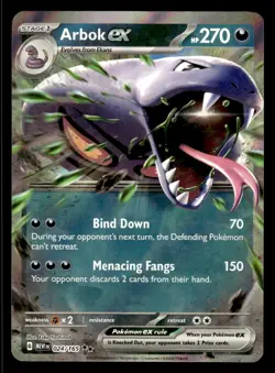 Pokemon TCG SV: Scarlet & Violet 151 #024/165 Arbok ex - Image 1