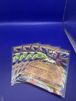 4x Mega Zygarde Ex Pokemon TCG: Perfect Order x4 Playset - Image 1