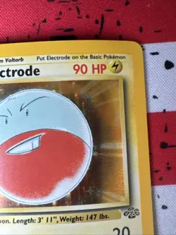 Pokemon TCG Electrode Jungle 2/64 Holo Unlimited Holo Rare Very Light Play - Image 3