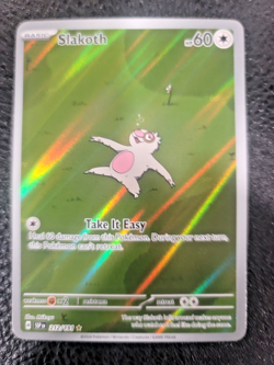 Pokemon TCG Slakoth 212/191SV08: Surging Sparks Holo Illustration Rare - Image 1