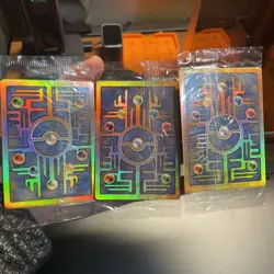 3, 2000 Pokemon Game Movie Promo Ancient Mew Holos (Sealed) - Image 1