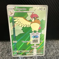 Pokemon TCG Pidgeotto 208/197 Obsidian Flames Illustration Rare Holo 90HP EN - Image 1