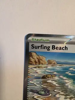 The Pokemon Company Surfing Beach 114/086 CRI Trainer-Stadium Holo NM - Image 5