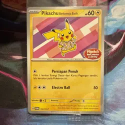 Pokemon Modern Promo Sealed Lot Of 2 Charizard Black Star + Indonesian Pikachu - Image 3