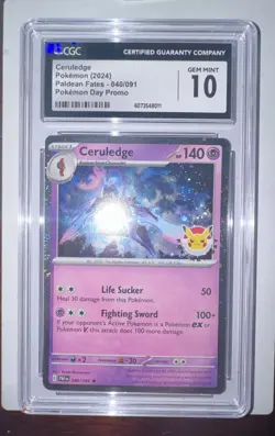 Ceruledge - (Pokemon Day 2024)Cosmos Holo040/091Miscellaneous CardsProducts Holo - Image 1
