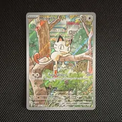 Meowth 106/094 Me02: Phantasmal Flames Illustration Rare Holo 70 HP English - Image 1