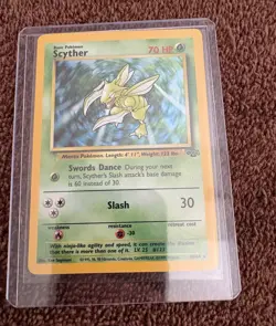 Pokemon TCG Scyther Jungle 10/64 Basic 70 HP 1999 - Image 1