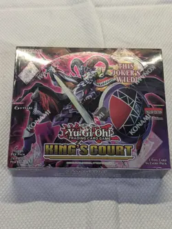 Yugioh King’s Court Booster Box 1st Edition Factory Sealed - Image 1