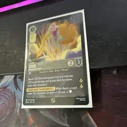 ✨PROMO Zeus - Missing His Spark (Foil) - Disney Lorcana Promo Cards 18/P3 - Image 3