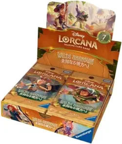 Disney LORCANA TCG WILDS UNKNOWN Booster Box Japanese NEW - Image 1