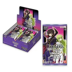 UNION ARENA TCG: Code Geass LeLouch of the Rebellion 4 Booster Pack Lot Set CCG - Image 1