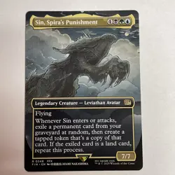 Sin, Spira's Punishment (Borderless) Final Fantasy #348 Rare - Image 1