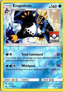 Empoleon (Pokemon League) 34 Holo P League & Championship Cards Pokemon NM/M - Image 1