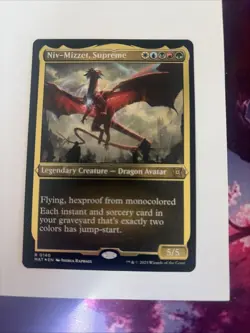 Niv-Mizzet, Supreme (Foil Etched) -Foil Near Mint MTG - Image 1