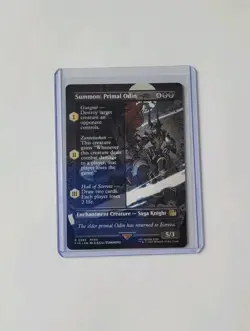 Summon: Primal Odin Final Fantasy MTG Regular - Image 1