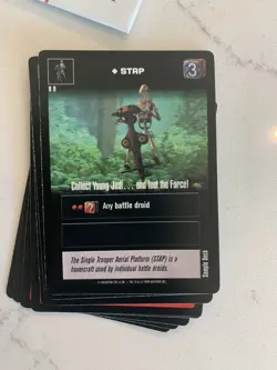 STAR WARS YOUNG JEDI COLLECTIBLE CARD GAME CCG PROMO 40 CARD SAMPLE DECKS (1999) - Image 2