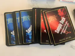 STAR WARS YOUNG JEDI COLLECTIBLE CARD GAME CCG PROMO 40 CARD SAMPLE DECKS (1999) - Image 4