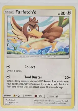 Farfetch'd & Psyduck~Cute Pokemon Cards ~Cameo/Hidden Pokemon in Card Collection - Image 1