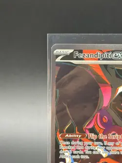 Pokemon TCG Fezandipiti EX Special Illustration Rare Card 092/064 Shrouded Fable - Image 3