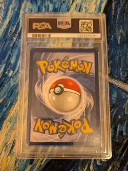 STAIN ERROR ***"Haunter Fossil HOLO PSA 6. *** RARE ERROR CARD - Image 2