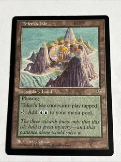 MTG Magic the Gathering Card LP - Teferi’s Isle - Image 1