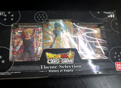 Dragonball Super Card Game Theme Selection: History of Vegeta Brand New Sealed - Image 1
