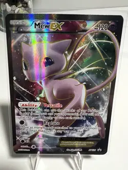 pokemon card Mew EX Black Star Promo XY126 holo - Image 1