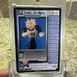 Dragon Ball Z TCG Score Card Lot x3 Trunks the Swift Quick Mighty #173-175 - Image 5