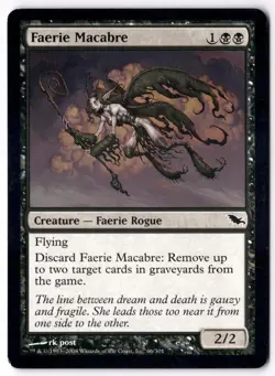 Faerie Macabre SHM 66 Magic: The Gathering C NM - Image 1