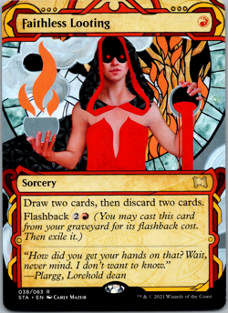 Faithless Looting Strixhaven: Mystical Archives NM - Image 1