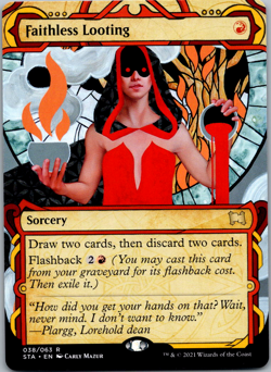 Faithless Looting Strixhaven: Mystical Archives NM - Image 1